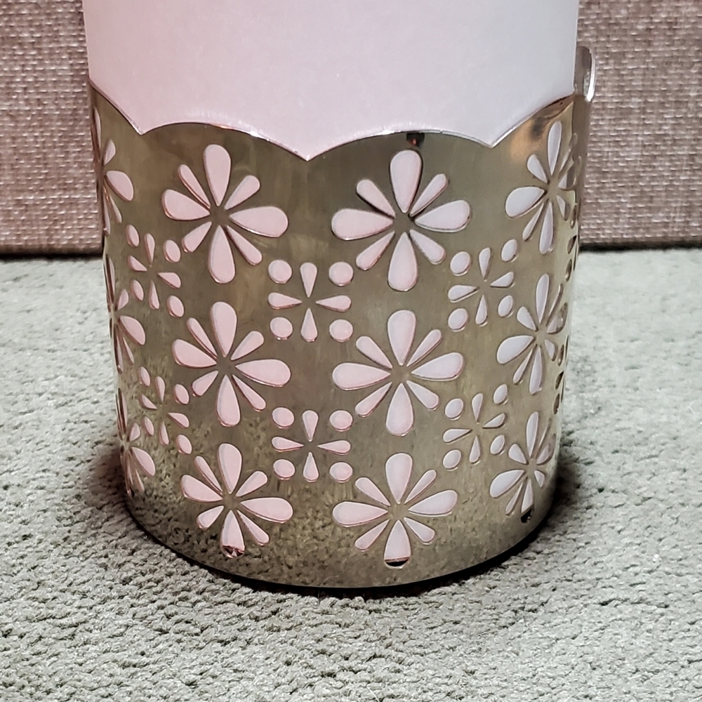 Yankee Small Jar Metal Lace Candle Sleeve